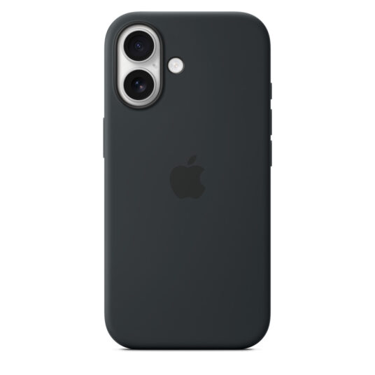 iPhone 17 Silicone Case with MagSafe – Black