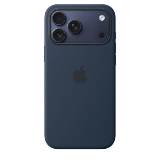 iPhone 17 Pro Max Silicone Case with MagSafe – Midnight