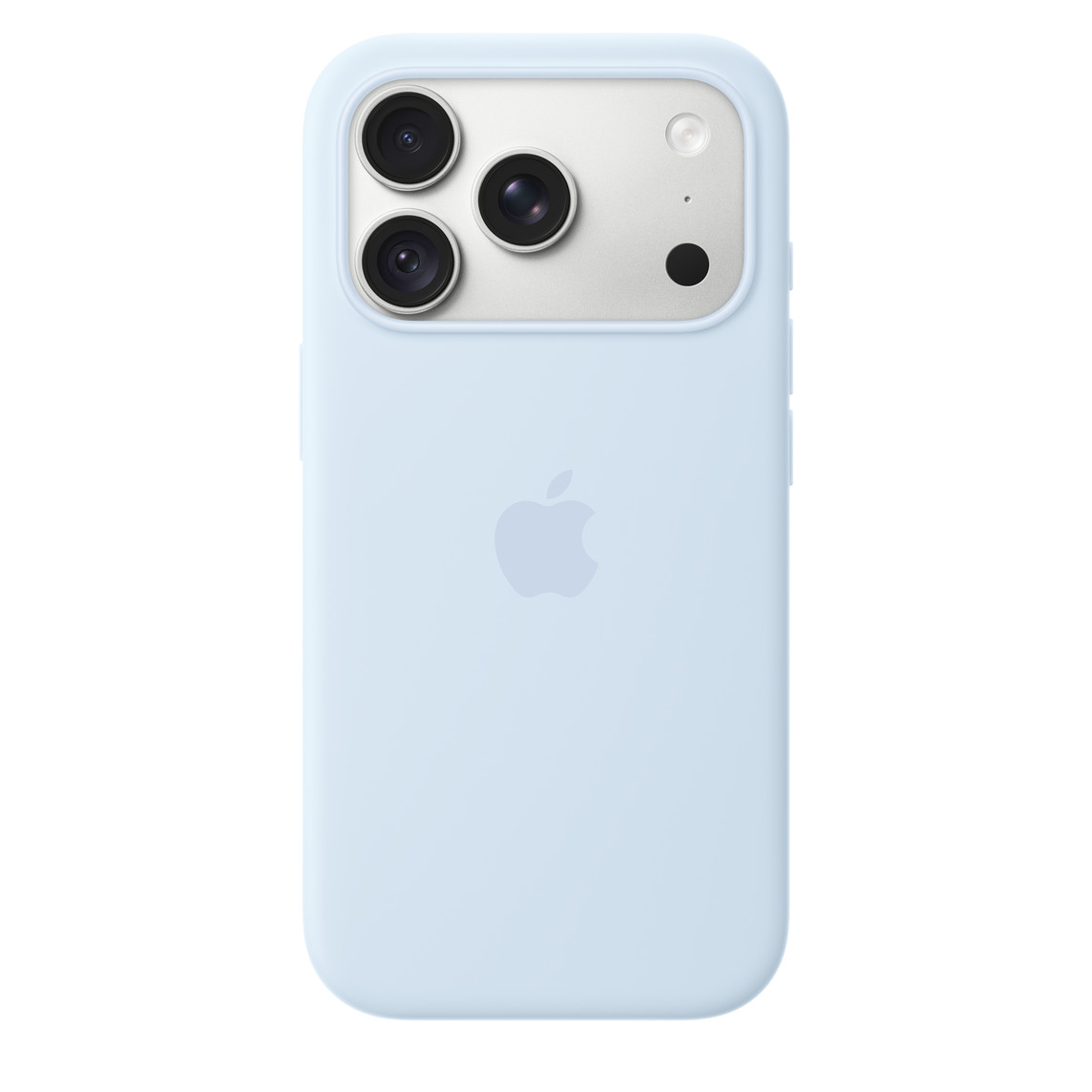 iPhone 18 Pro Silicone Case with MagSafe - Crisp Blue - Image 3