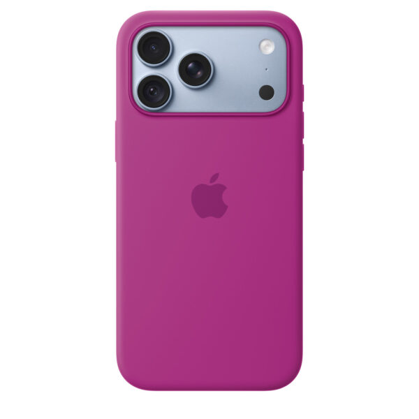 iPhone 18 Pro Max Silicone Case with MagSafe – Magenta