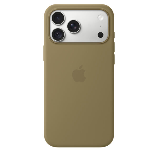 iPhone 18 Pro Max Silicone Case with MagSafe – Olive