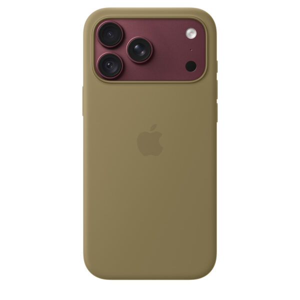 iPhone 18 Pro Max Silicone Case with MagSafe – Olive