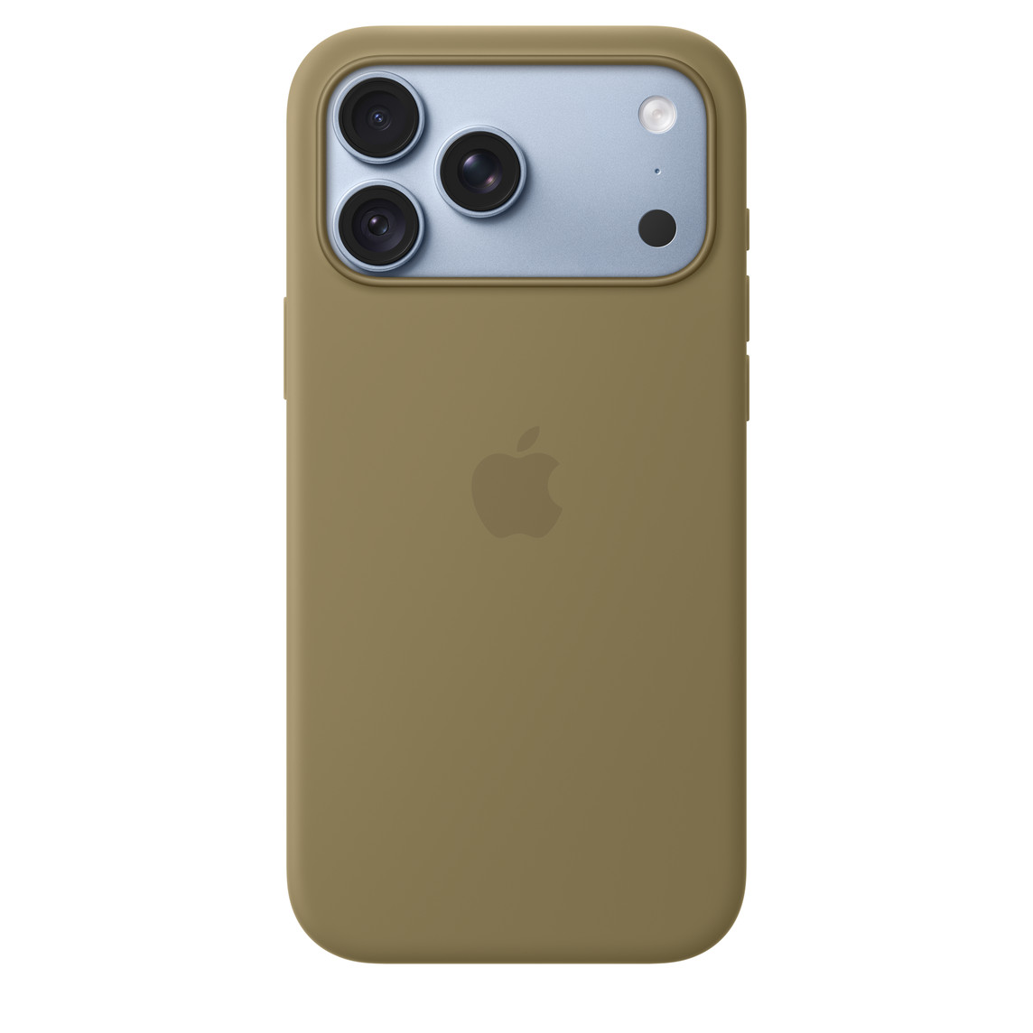 iPhone 18 Pro Max Silicone Case with MagSafe - Olive - Image 3