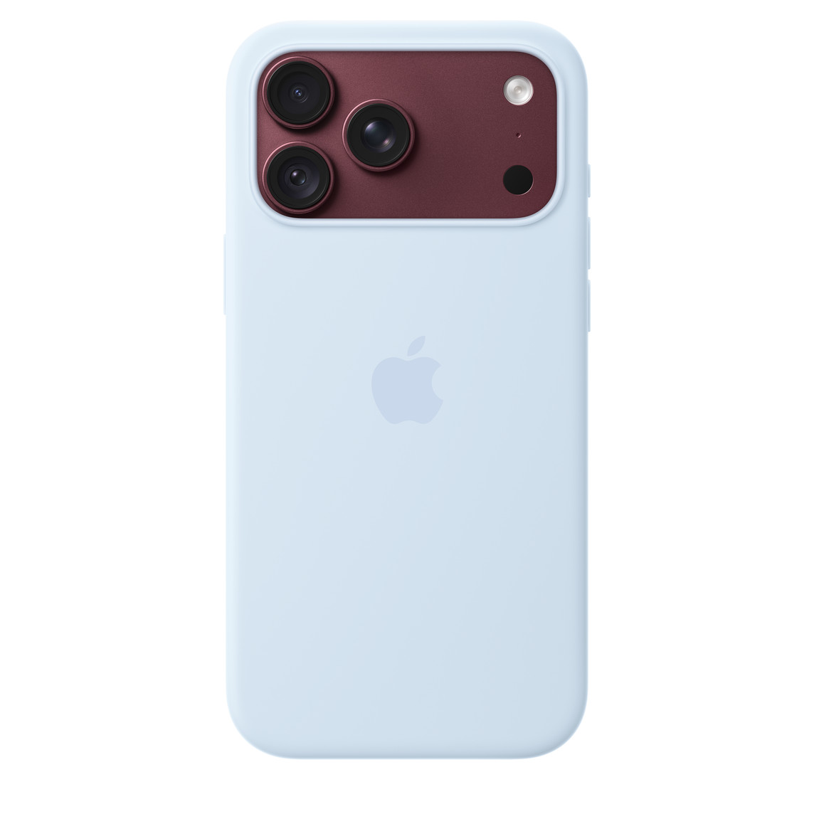 iPhone 18 Pro Max Silicone Case with MagSafe - Crisp Blue - Image 2