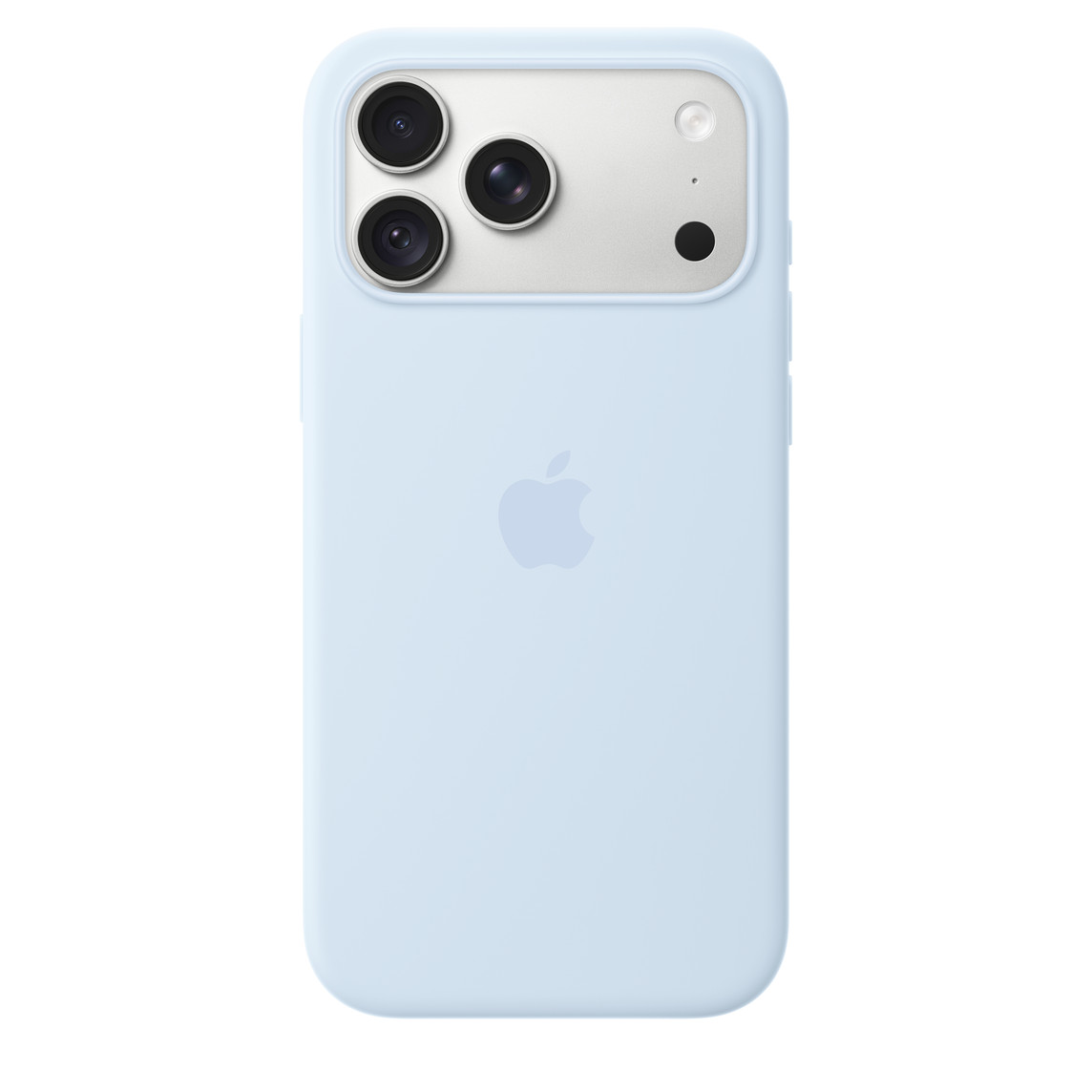 iPhone 18 Pro Max Silicone Case with MagSafe - Crisp Blue - Image 3