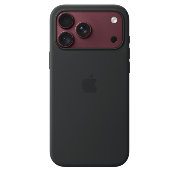 iPhone 18 Pro Max Silicone Case with MagSafe – Black